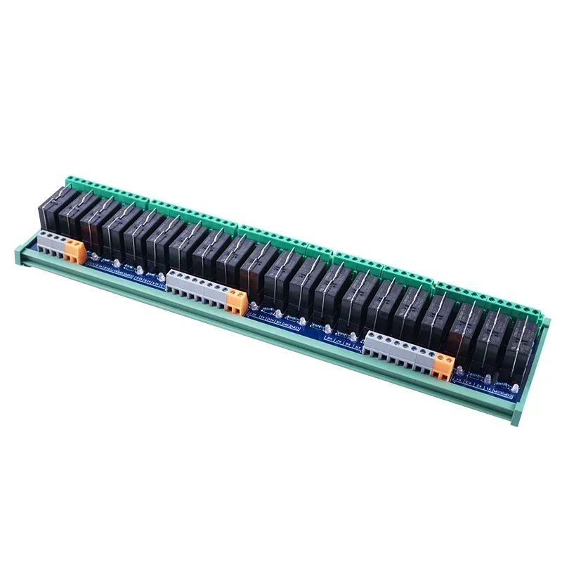 

20-Channel Relay Module DPDT DC24V G2RL-2 Electromagnetic Relays for PLC Expansion Board