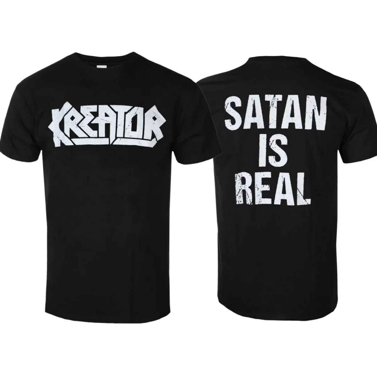 Hot 2026 Kreator Demon Battlefield Printed T-shirt Thrash Metal Band Style Daily Cotton T-shirt  Suitable for Both Men and Women