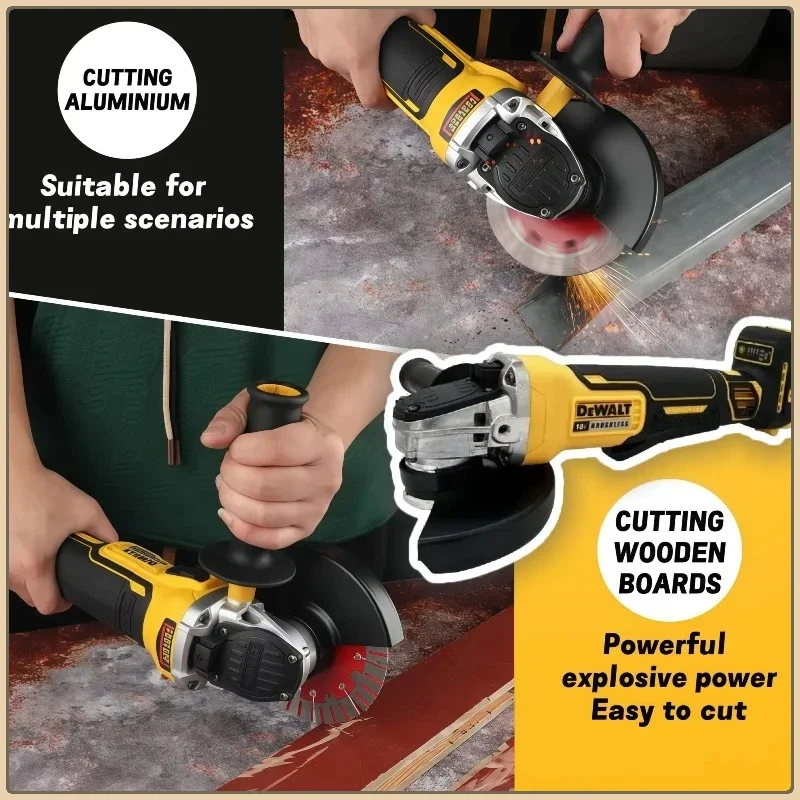 Dewalt DCG406 20V (125mm, M14) - Rettificatrice angolare wireless ad alte prestazioni senza spazzole - Eccezionale taglio e lucidatura