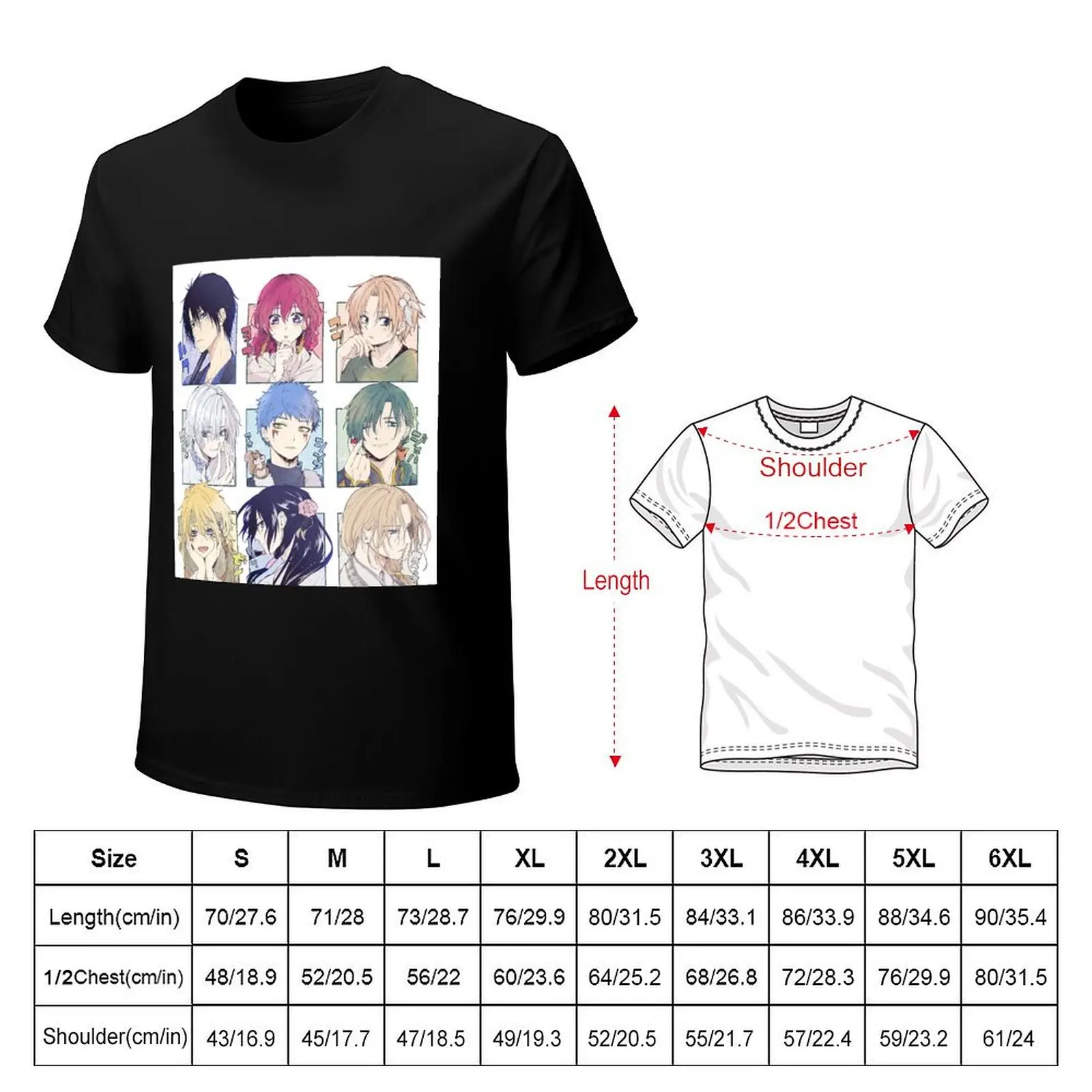 Yona of the dawn || The Dark Dragon and the Happy Hungry Bunch T-Shirt Light Athletic Short Sleeve Tee Shirt