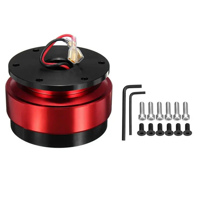 Strict New Steering Wheel Snap Off Quick Release Hub Adapter Boss Kit Car Accessories