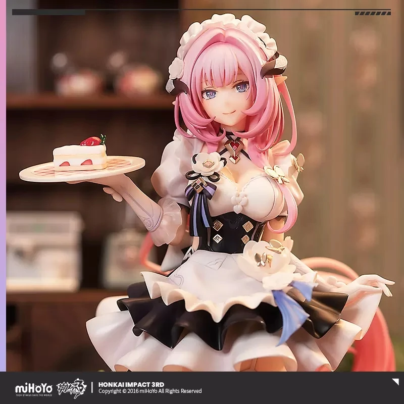 Game Honkai Impact 3 Pink Miss Ver.miHoYo Elysia 1/7 Figures Anime Roles PVC&ABS Models Cosplay Fashion Handicraft Halloween Kid