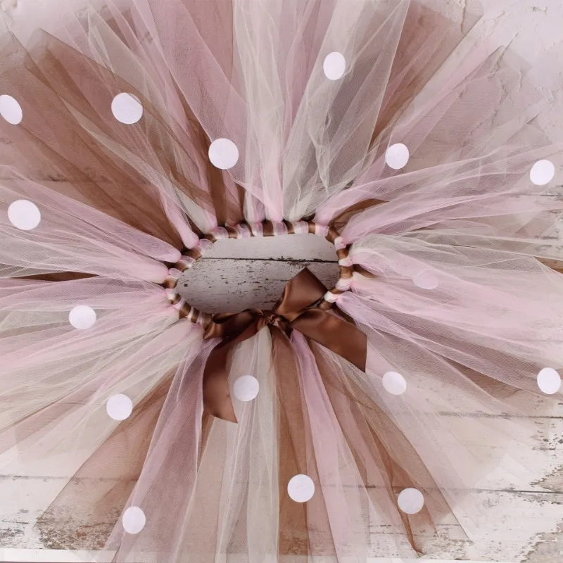 Fawn Dress Brown Furball Decoration Costume Cute Deer Hair Band Full Set Bustier Halloween Cosplay costumes Christmas Party