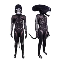 Alien Xenomorph Costume for Adults Sci-Fi Movie Monster Suit Space Monster Outfit for Halloween & Cosplay Costumes