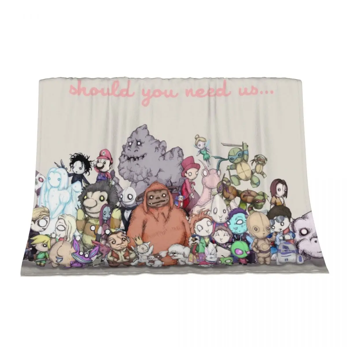 

Should You Need Us (Super Extended) Throw Blanket heavy to sleep Designers Winter beds Blankets