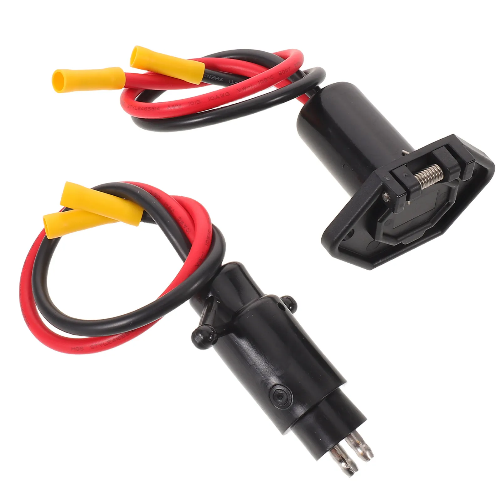1Set Trolling Motor Plug Locking Waterproof Quick Release Plug for Fishing Boat Yacht Marine Trolling Motor Power Connector