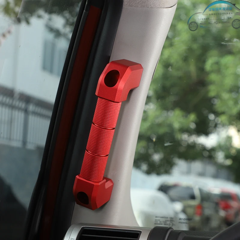 For Toyota FJ Cruiser 2007-2021 Front Grab Bar Grab Aluminum Alloy Car Front A-Pillar Handle Interior Modification Accessories