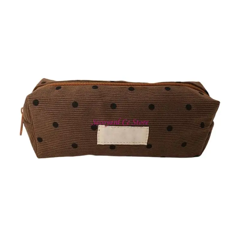 N3UC Light Weight Polyester Pencil Bag Large Capacity Pencil Case Portable Makeup Bag