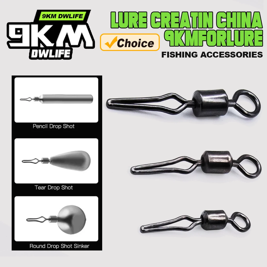 9KM 50Pcs Fishing W…