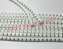 freeshipping  1000pcs/set print Cable Markers 0.5-10mm2   number 0123456789 10 different number Cable Wire Markers
