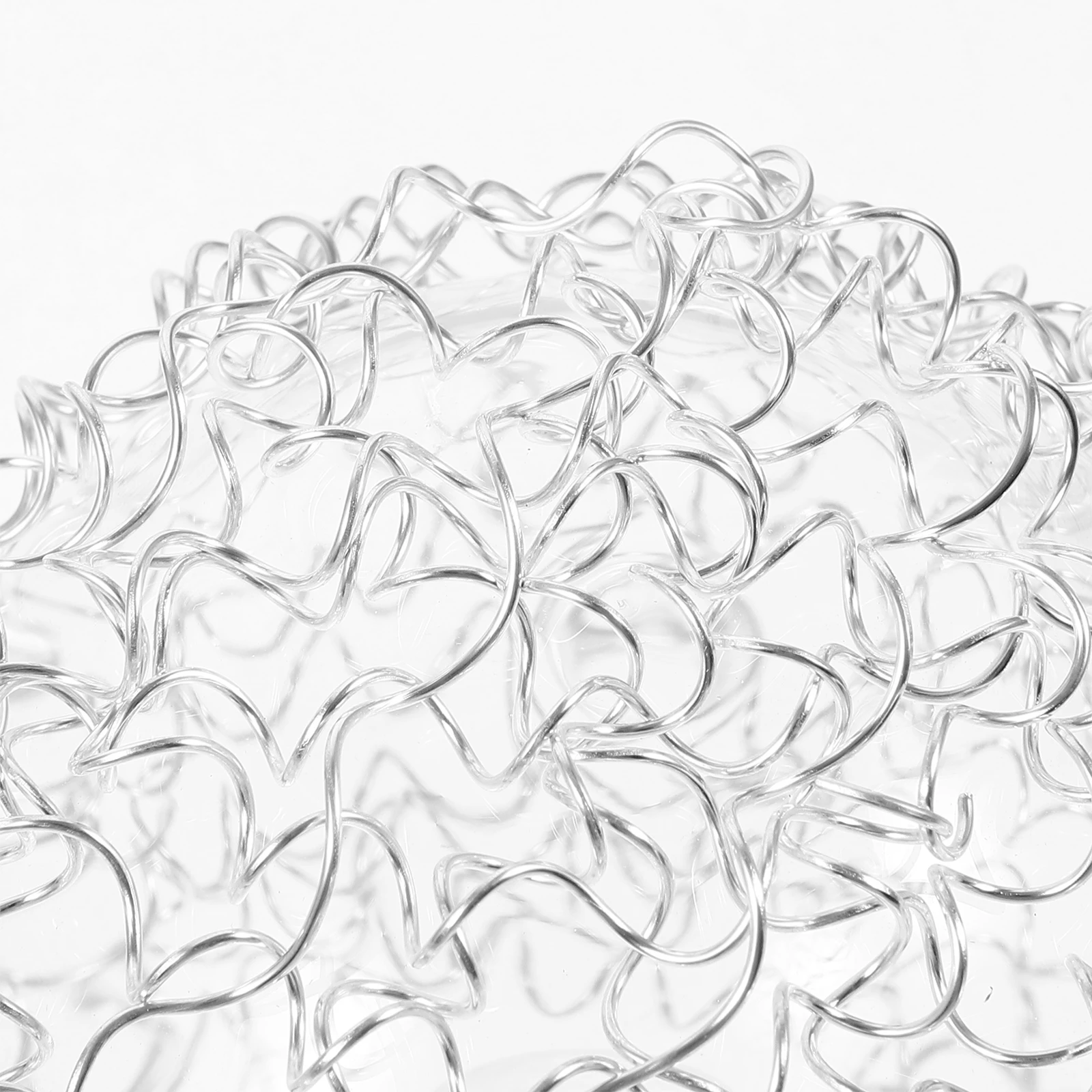 

Aluminum Wire Glass Lampshade Globe for Ceiling Light Globes Fixtures Industrial Clear