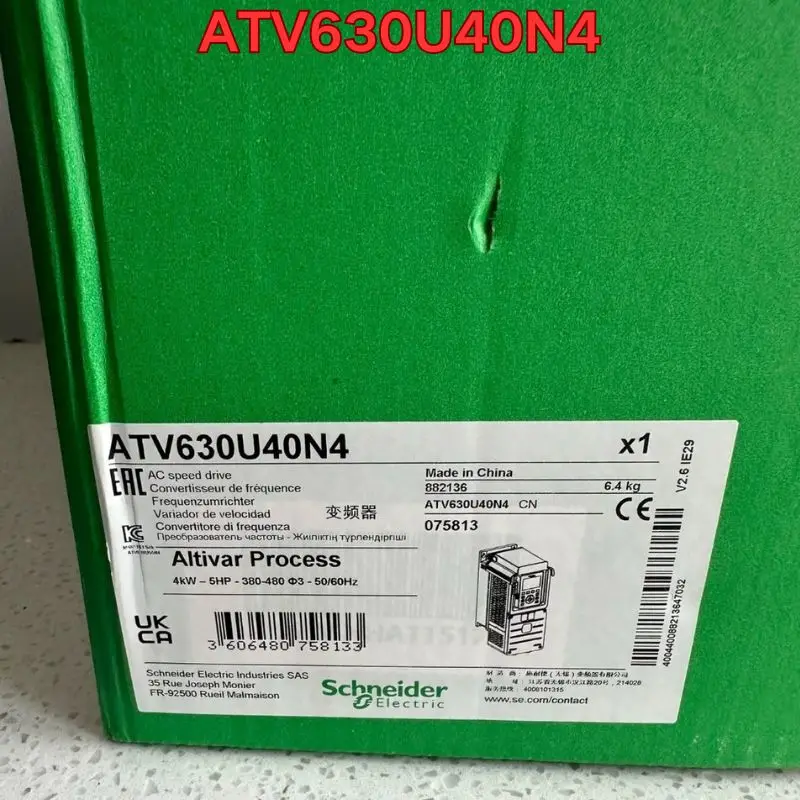 

Brand-new Frequency converter ATV630U40N4