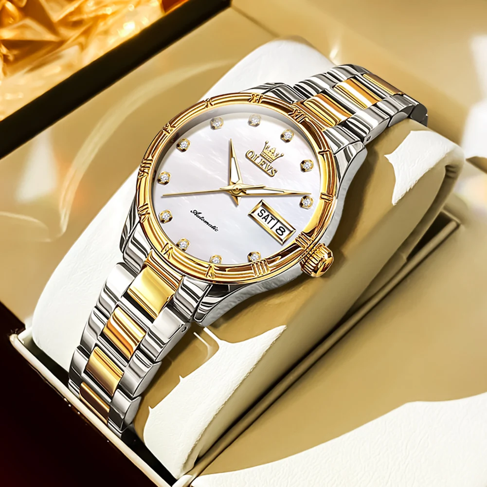 Silver gold white