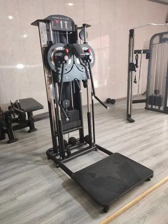 

Commercial gym machines Multi Functional Gym Pin Load Selection Machines Standing Lateral Raise Machine Standing gym