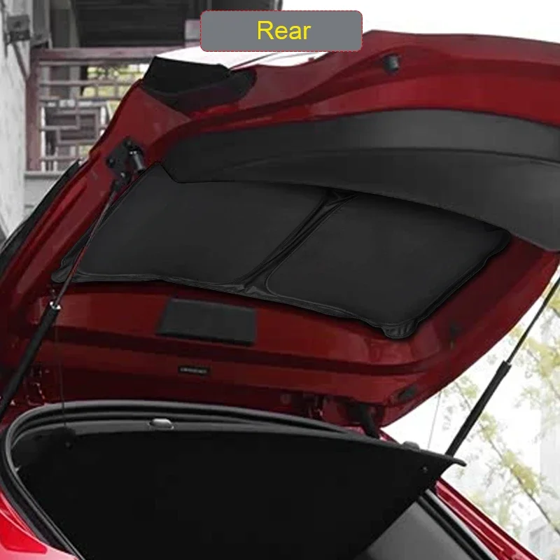 

Car Black Window Privacy Sunshade Anti-UV Heat Insulation For MG ZS 2018-2023 Auto Protect Cover Interior Accessory