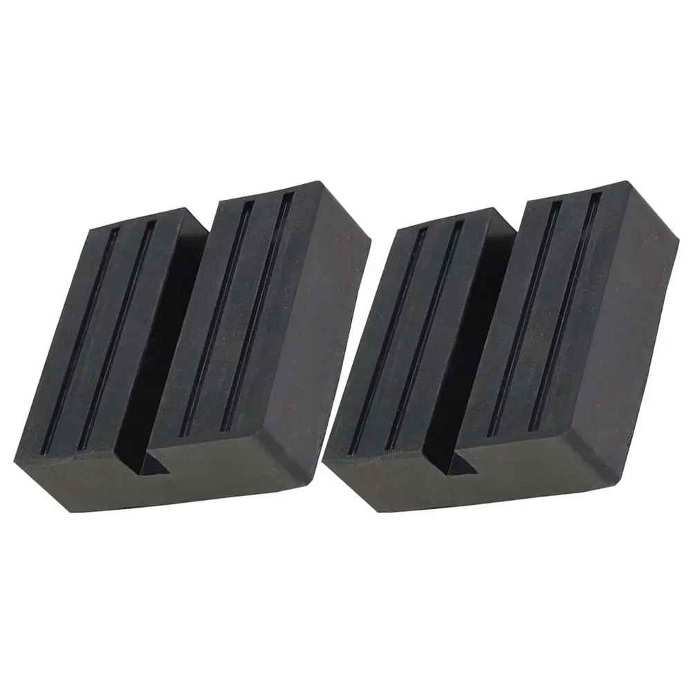 

2pcs Floor Jack Rubber Pads for Automotive Stand Pinch Welds Cars Stabilize Vehicle Lift Jack Pad Enhance Grip Durable Storage