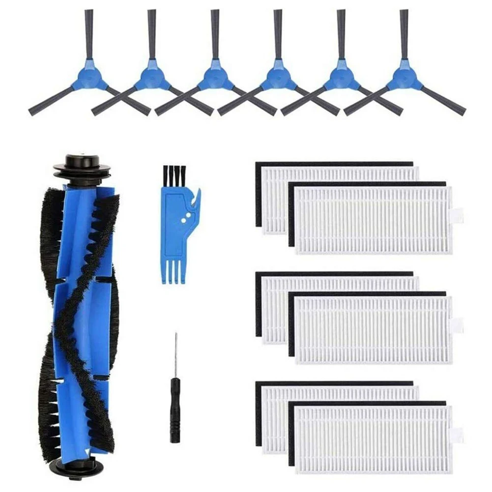 

Replacement Parts Main Brush Side Brushes Filter for E20, E30, E31 Robot Vacuum Cleaner Accessories A