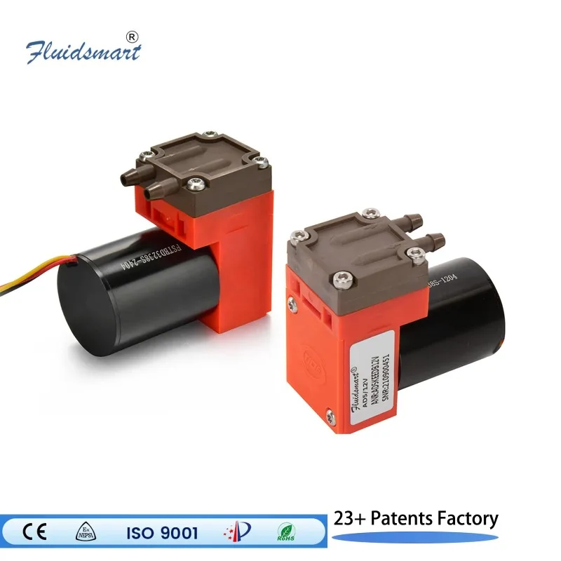 AD5KEEDB24D 24v Micro Mute Luftpumpe DC Power Ölfreie Gaspumpe Bürstenlose EPDM Elektrische Membranpumpe
