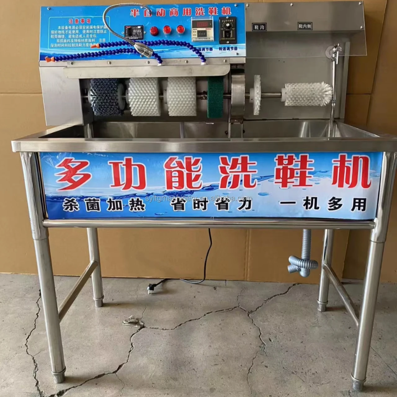 

Коммерческая многофункциональная машина для мытья и сухой обуви, легко работать, профессиональная машина для чистки обуви, машина для сушки обуви