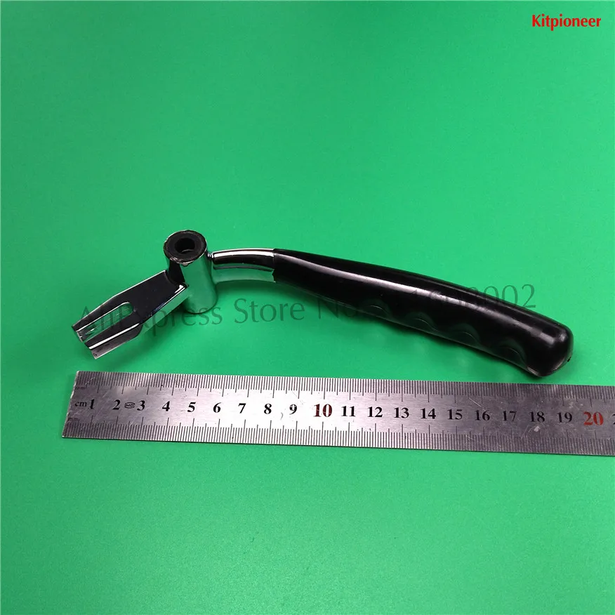 One Handle Crank Ergonomics Design Curved Hand Grip Spare Part Fitting YKF/MQL Soft Ice Cream Machines Replacement