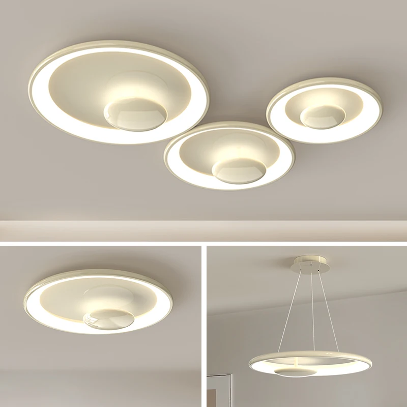 Modern LED Ceiling Lamps Home Lighting Fixture Kitchen Panel Lights For Living Room Bedroom Living Room Minimalist Pendant Lamps