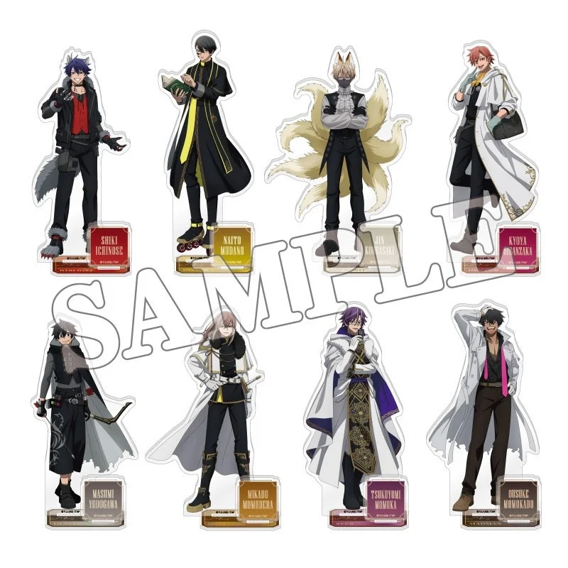 Figura acrílica de Tougen Anki Anime Masumi Ousuke Tsukuyomi Mikado, lindo llavero de dibujos animados, regalos de Navidad, 15 cm