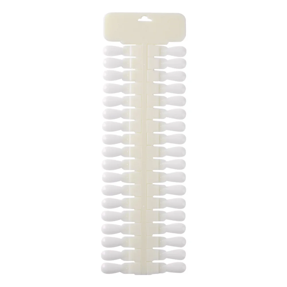 36pcs/set Manicure Practice Display Board Pro Manicure Color Cards Removable Gel Polish False Nail Stickers Useful Nail Art Tool