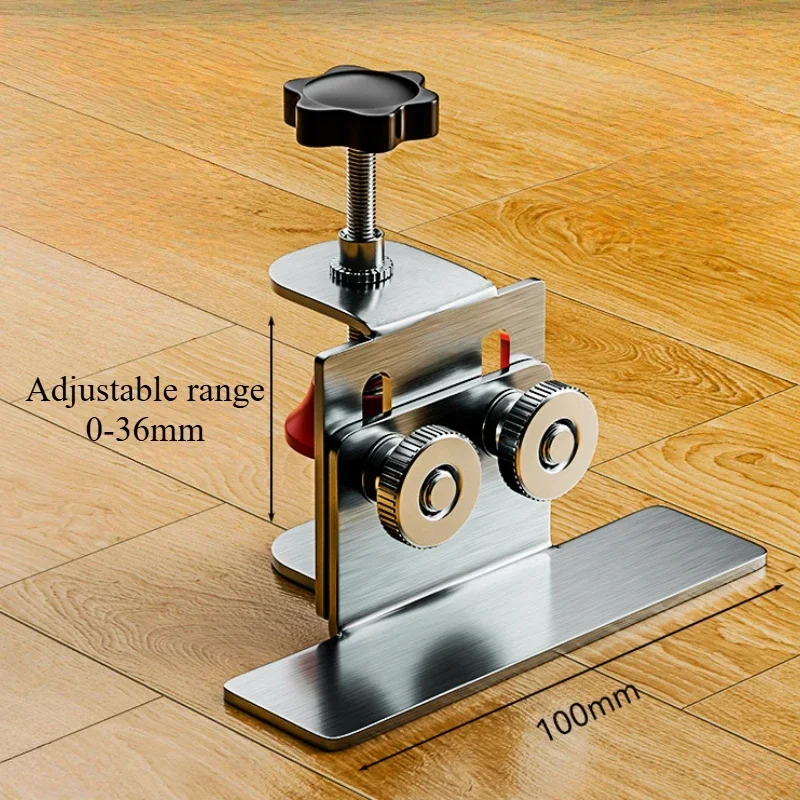 Cabinets Frame Jig Woodworking Cabinet Door Mounting Positioner Adjustable Stainless Steel Cabinet Door Mounting Clamp image 3