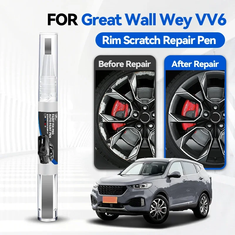 

Purpose Vehicle For Great Wall Wey VV6 Paint Repair Pen Touch Up Scratch Remover DIY Auto Accessories Black White Red Blue Purpl