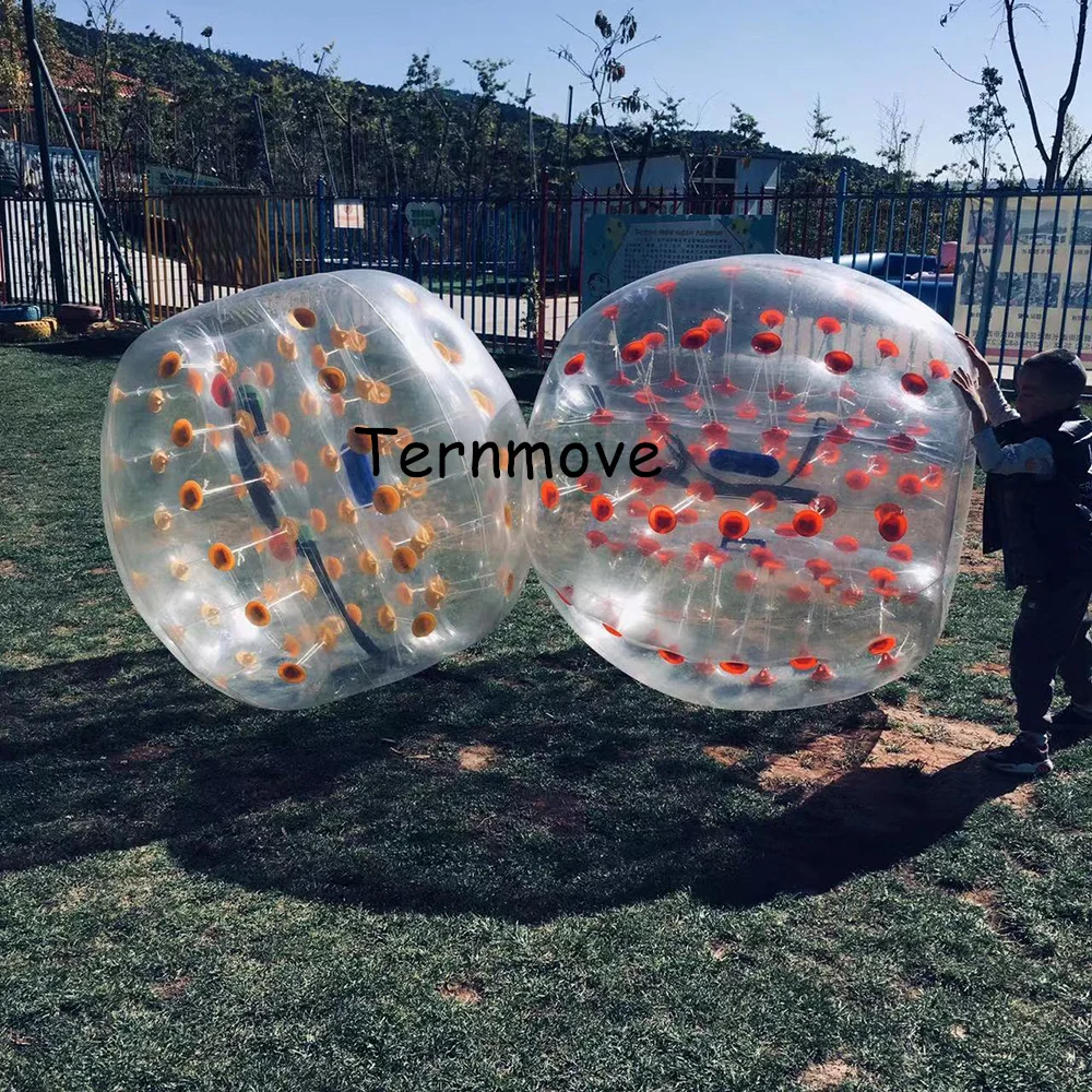 Bumper Ball 1.5M 5ft Diameter Bubble Soccer Ball Inflatable Bumper Bubble Balls for Adults Football 2pcs/lot