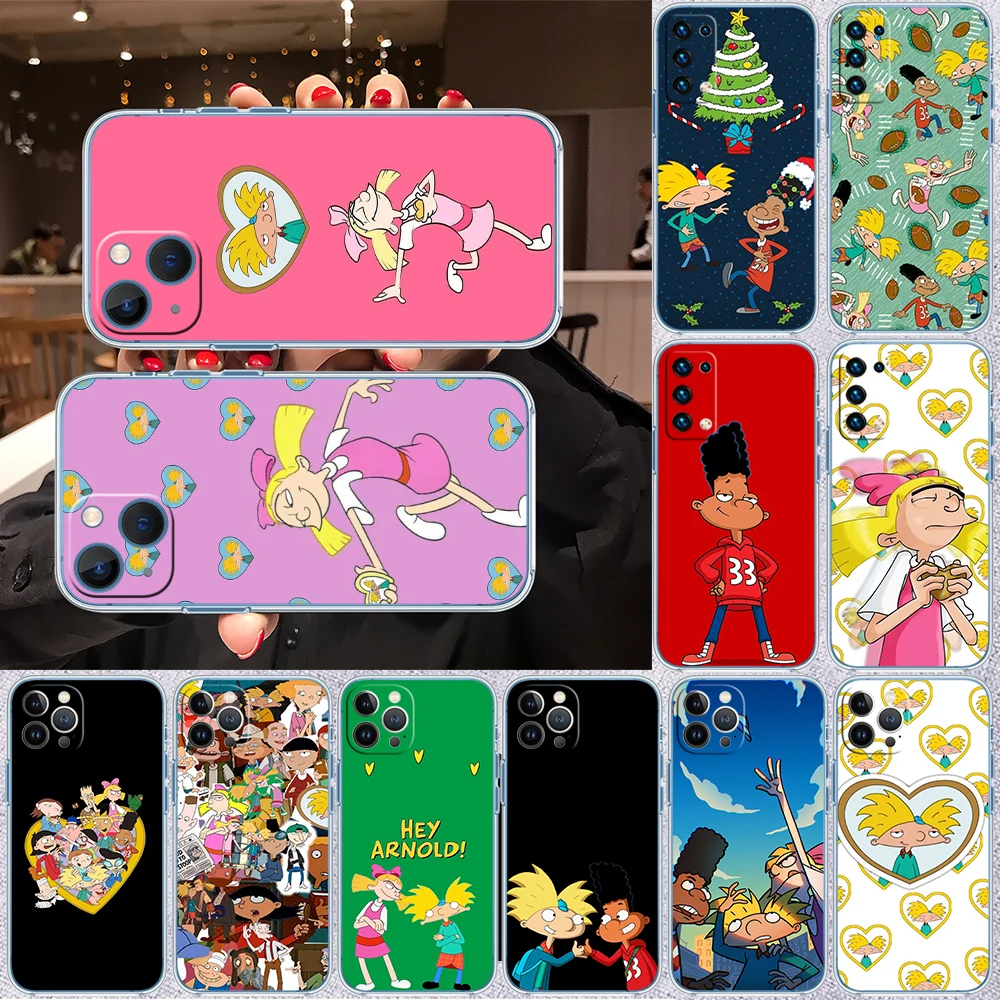 Funda Transparente UN32 S-Special Hey A-Arnold para Motorola Moto G7 G8 G9 G84 G85 G73 G24 G15 Z2 Play Power Plus