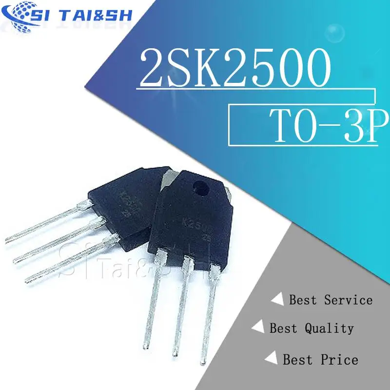 5 piezas 2SK2500 K2500 TO-247 TO-3P 2SK1518 2SK2313 2SK2611 2SK2698 2SK2837 2SK3878 2SK4107 2SK4108 2SK4115 K2611 K2837 K3878 K4108