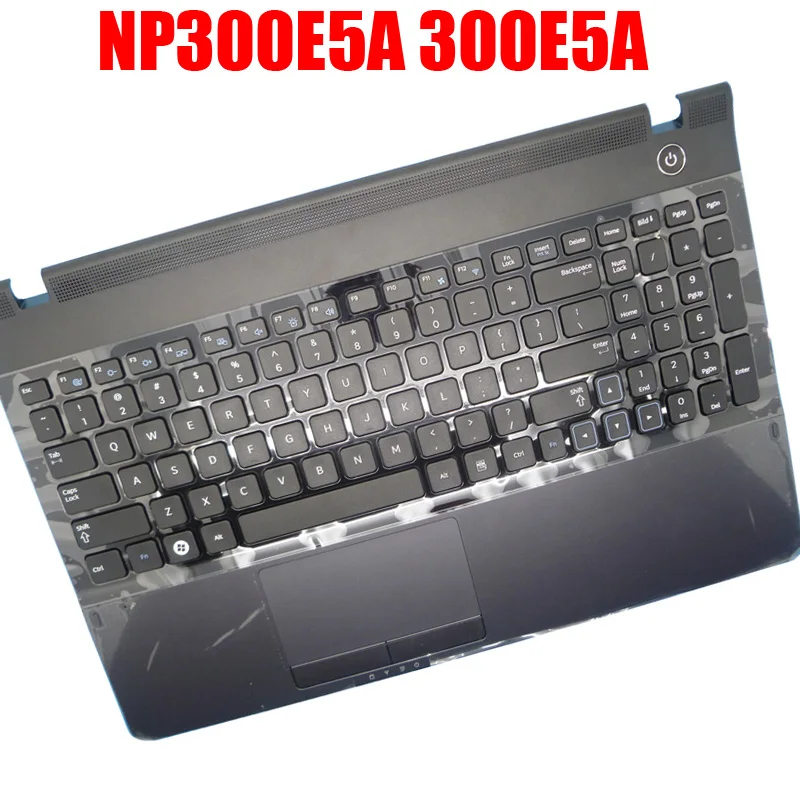 NP300E5A 300E5A Laptop PalmRest&keyboard For Samsung English US Korea KR Russia RU Arabia AR With Speaker Touchpad New