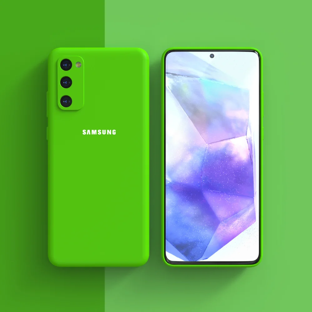 Luxuriöse Flüssigsilikonhülle für Samsung Galaxy S20 S21 S23 S24 S25 FE S26 S22 Plus Ultra Soft-Touch Stoßfeste Rückabdeckung Funda – Detail 12