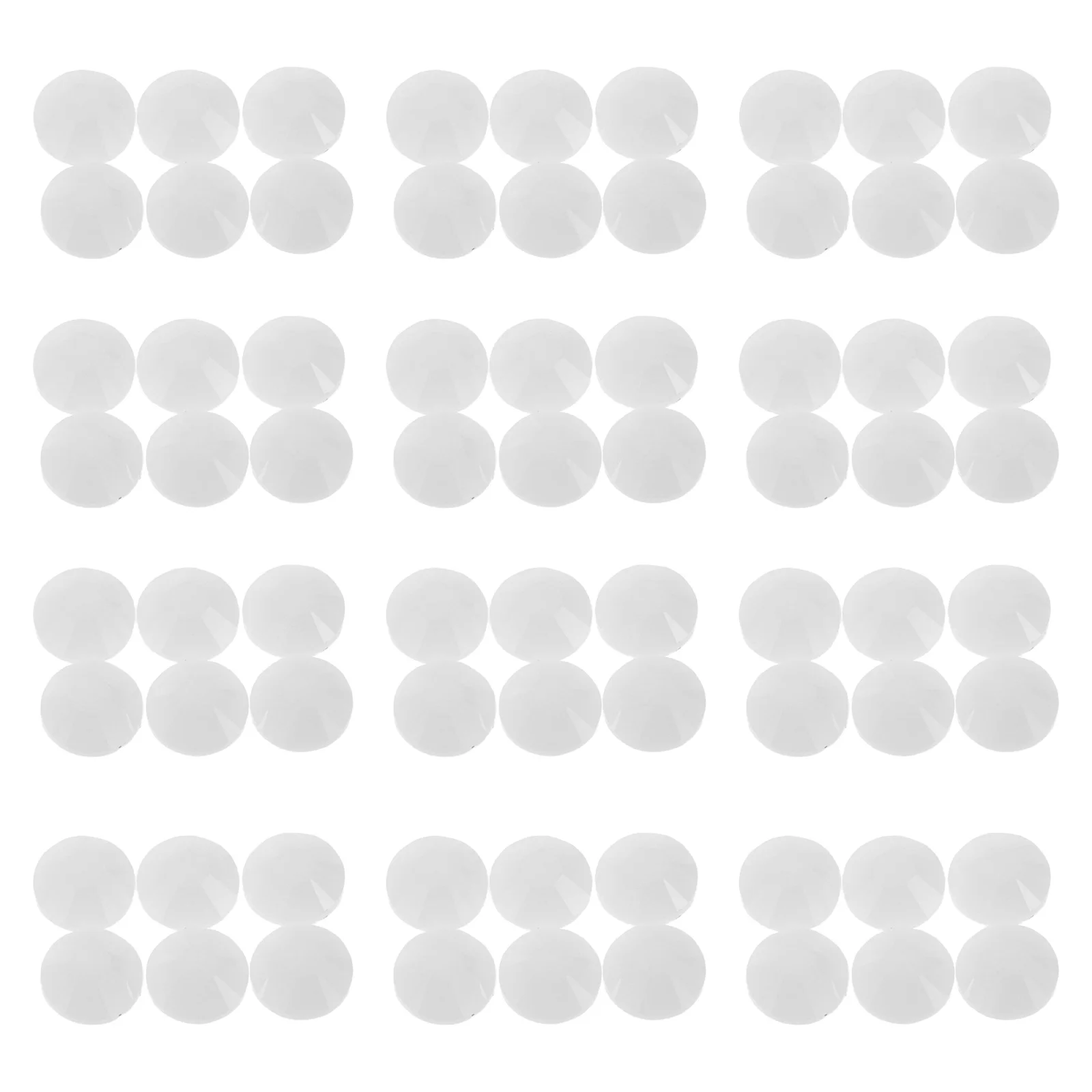 

1Set White Resin Rhinestones 3mm Flatback Sparkling Nail Art Charms for DIY Crafts Case Decoration