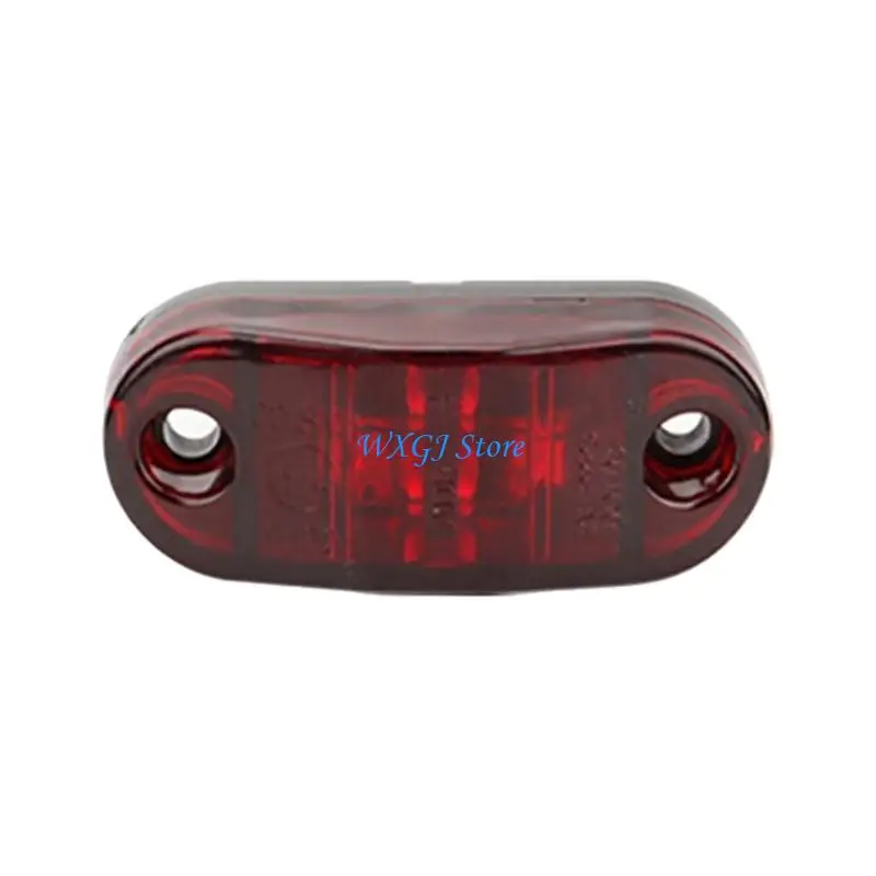 37JE 24V LED Side Marker Light Universal Clearance Lamp Waterproof Automotive Warning Lights Truck Accessories Enduring