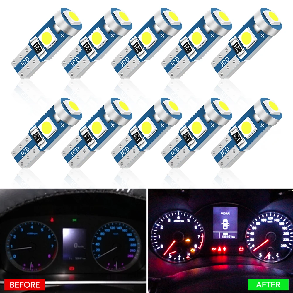 10Pcs T5 Led Bulb C…