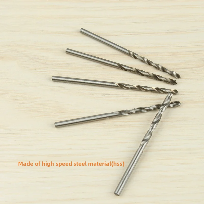 

0.5-2.9mm micro drill full series HSS straight shank Fried Dough Twists small drill micro drill, durable, solid and safe