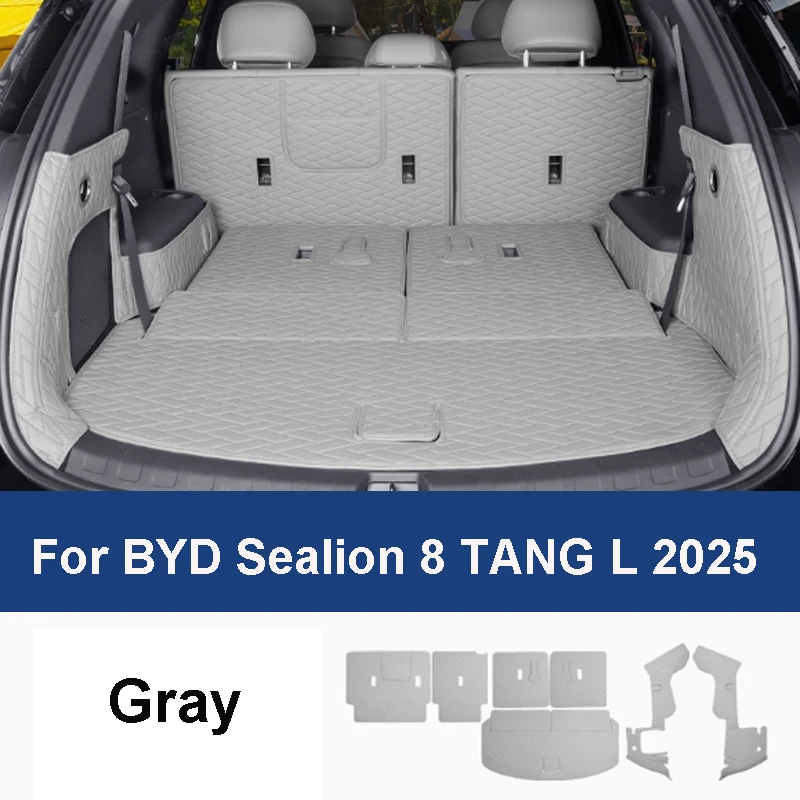ل BYD Sealion 8 TANG L DM-i/EV 2025-2026 سيارة مغلقة بالكامل الجذع وسادة اللون الأصلي واقية الملحقات #6