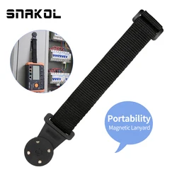 T3 Portable Hanging Strap Magnetic Strap Magnet Hanger Kit for Multimeter Magnetic Attachment Strap