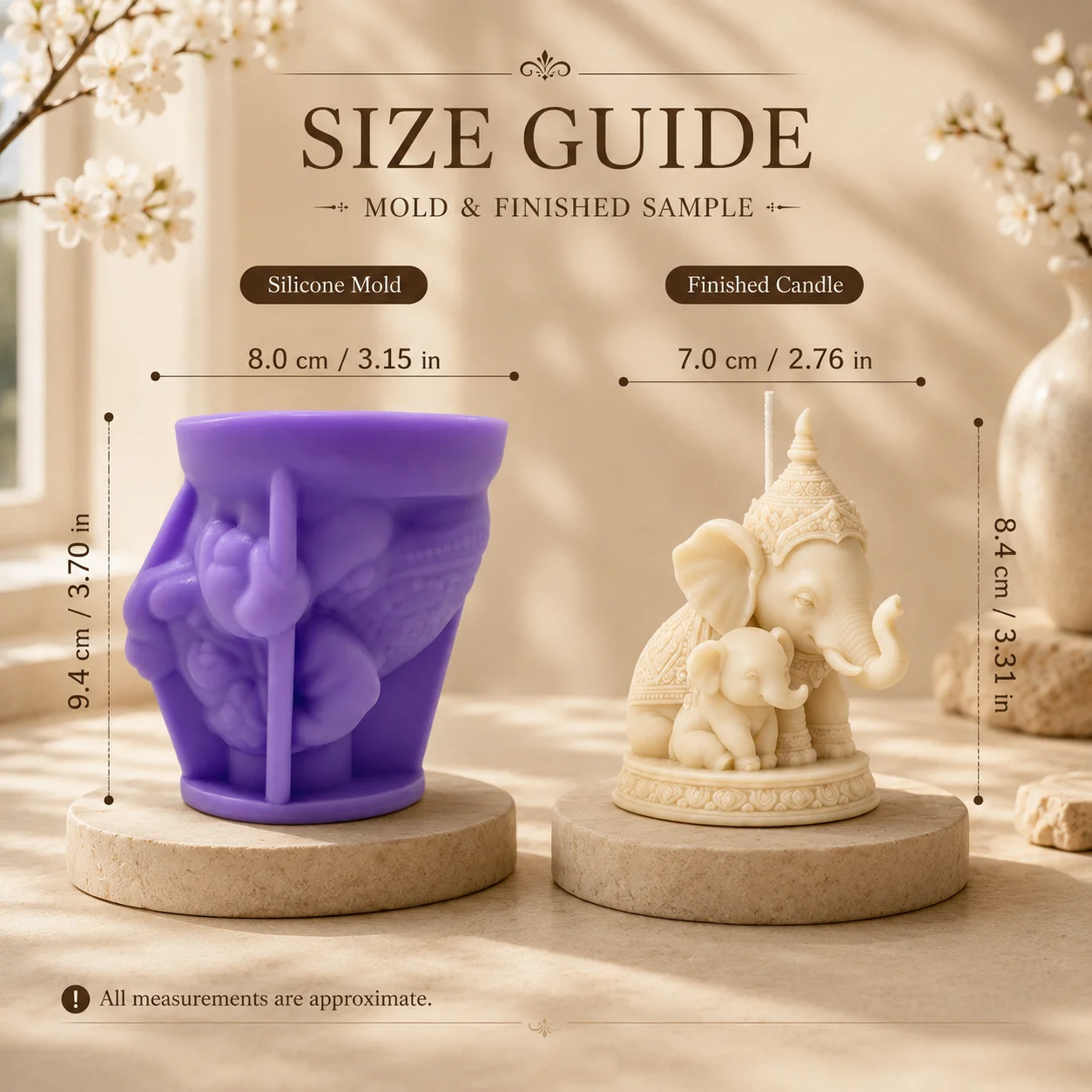 Molde de vela de elefante tail - Candle Making Kit For Kids reseña y precio