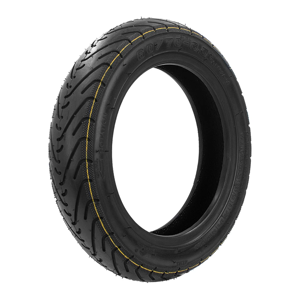 60/70-6.5 Tubeless Tire for Ninebot Max G30 G30D G30LP Vacuum Tires 10 Inch Electric Scooter Front and Rear Tire with Nozzle