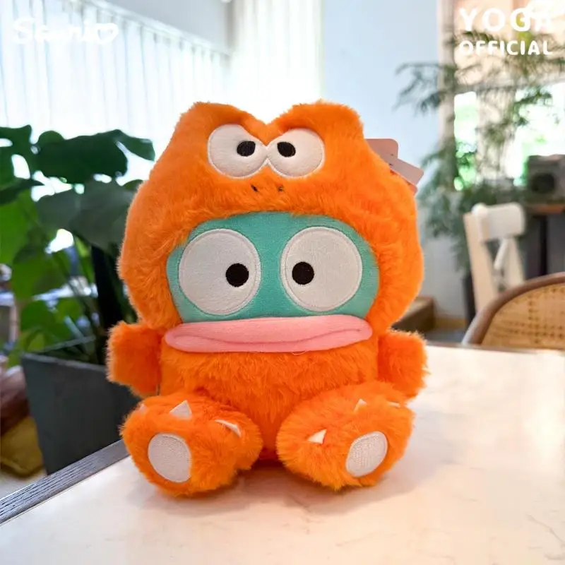 Urocze pluszaki Sanrio Hangyodon Kero Kero Keroppi, kreskówkowe lalki towarzyszące dla dzieci, dekoracje, przyjaciele, kreatywne prezenty urodzinowe