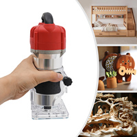 Electric Router 800 W Edge Milling Single Hand Cutter Trimmer Hand Milling Machine Wood Milling Machine 30000 rpm