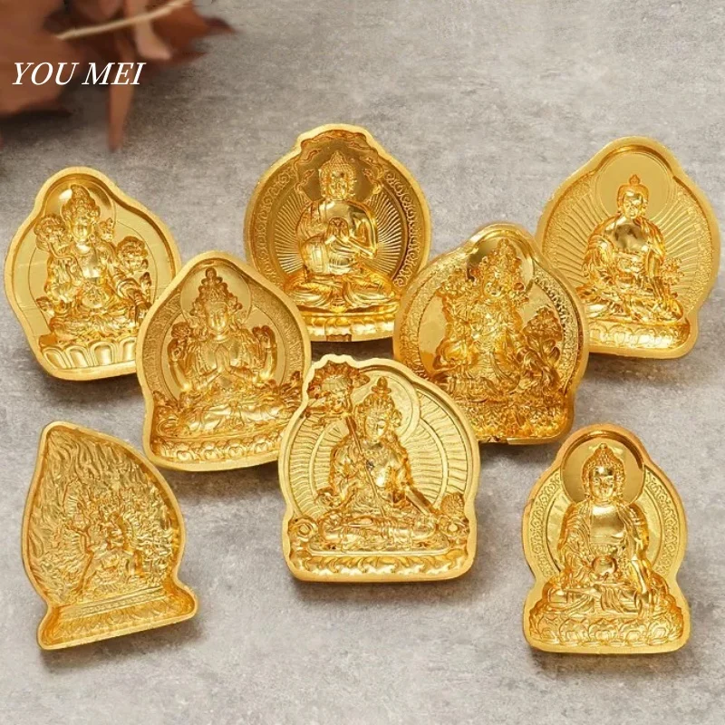 Buddhism Figures Making Molds,Large Size Alloy Religious Casting Tools ,Multiple Shapes DIY Mold Tibetan Buddhist Items Crafts