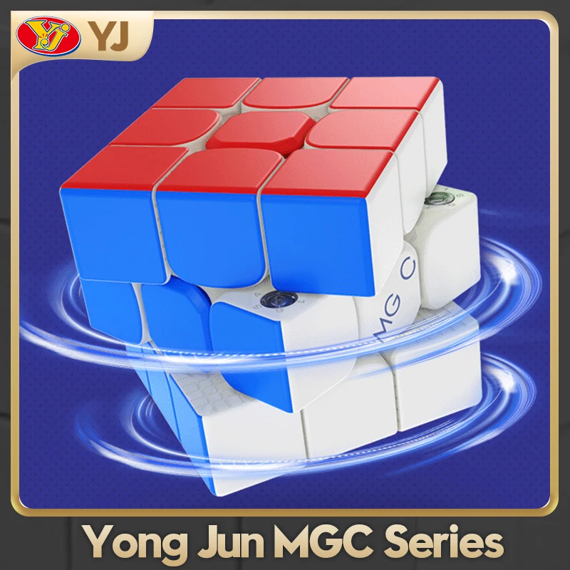 YJ MGC Series EVO Version Series 2x2 3x3 4x4 5x5 6x6 7x7 Elite M Magnetic Megaminxeds pyramid Magic SpeedCube Cubo Magico Toys