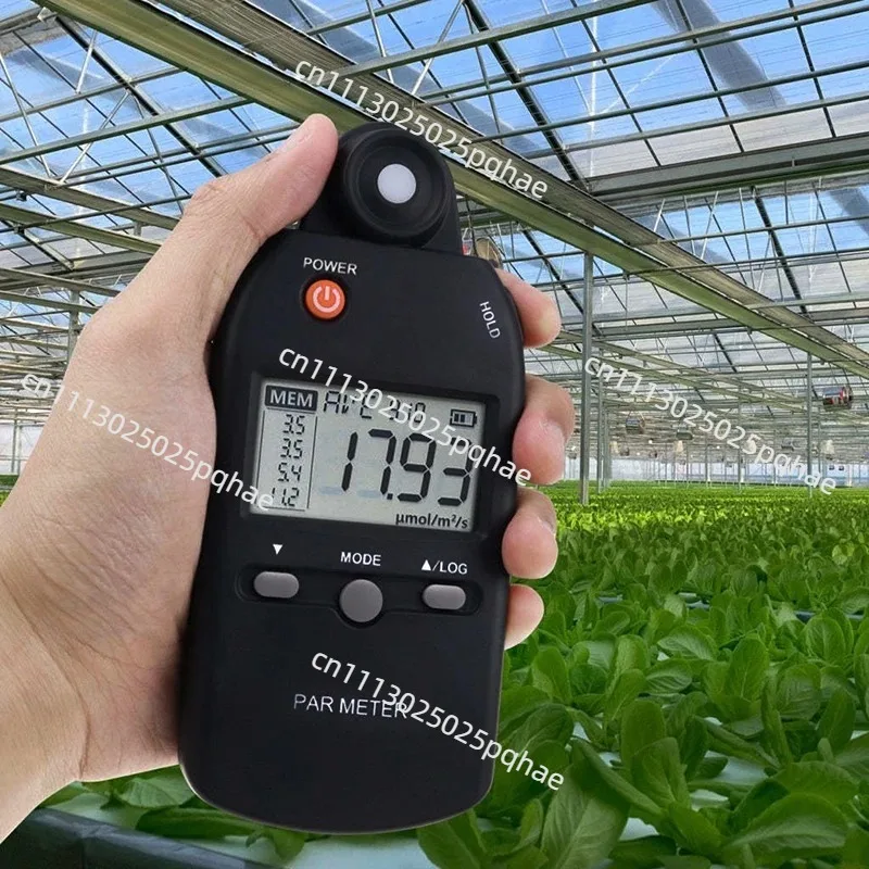 Portable Handheld Light Energy Meter Photosynthetic Radiometer Ppfd Measuring Light Intensity Meter Illuminance Meter