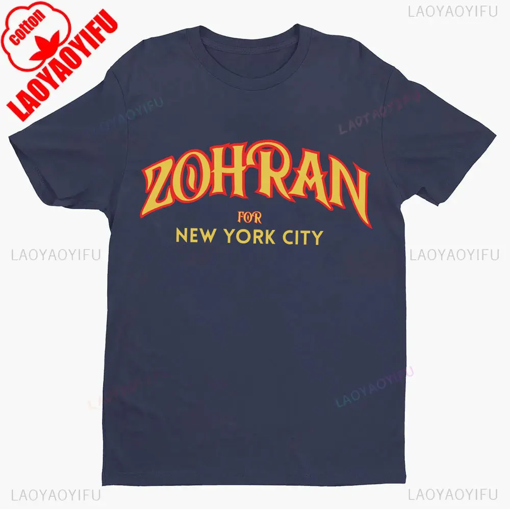 التصويت Zohran Rank Zohran Shier لمدينة نيويورك 2025 مدينة نيويورك أول عمدة المسلمين الديمقراطيين التقدميين تجميد الإيجار المحملة ملابس علوية من القطن #6