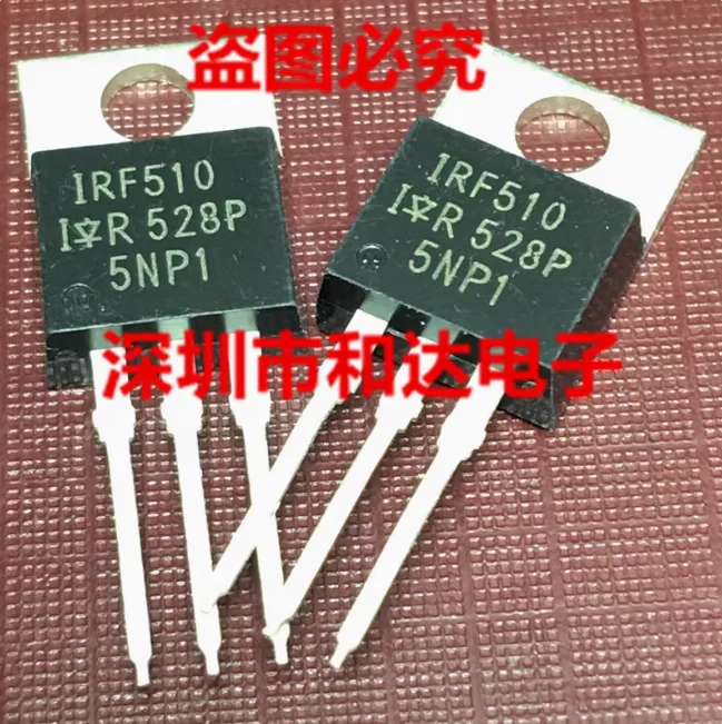 10 UDS-20 UDS-100 Uds IRF510 TO-220 100V 50A