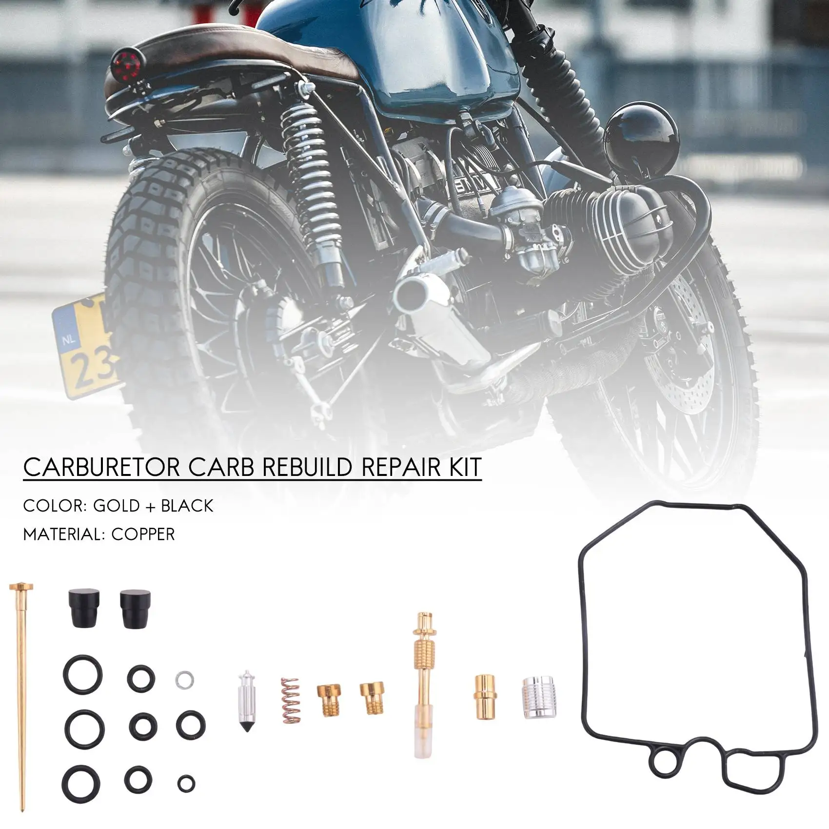 Carburetor Carb Rebuild Repair Kit For Honda CM400 CM400T CM400C CM400E 1980-1981